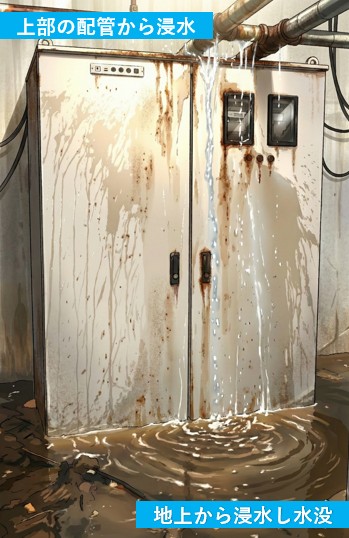 浸水イメージ